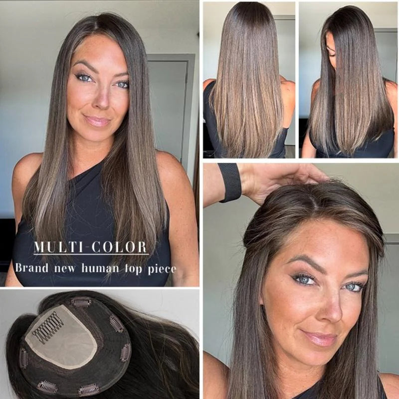 Silk-Top Hair Topper - Instant Confidence Boost